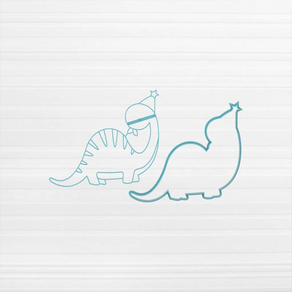 Dinosaurio con Bonete