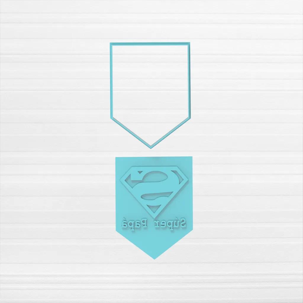 Sello Super Papá - Día del Padre